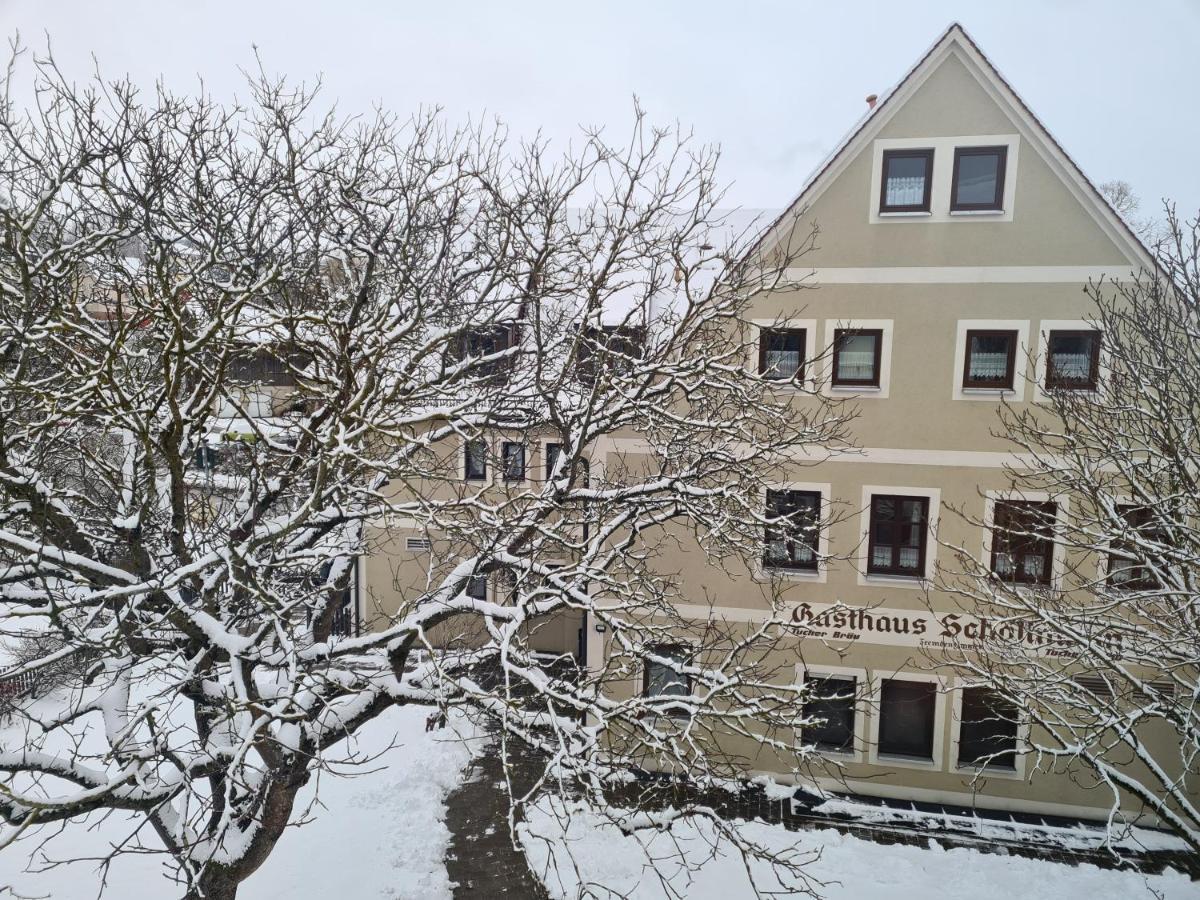 Gasthaus Schollmann Hotell Feuchtwangen Eksteriør bilde