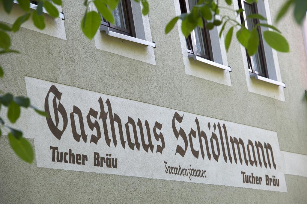 Gasthaus Schoellmann Feuchtwangen Eksteriør bilde
